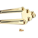 Golden 6-String Jazz Bass Guitar Bridge Jazz Bridge Wired Frame For 6-Strin