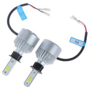 2x H3 285000LM 1950W LED Headlight Kit Hi/Lo Beam Bulb High Power 600_