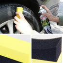 Auto Wheels Brush Sponge Tools Applicator Tire Hub Cleaning Waxing Polishing