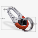 Randomly Color Keychain Key Ring Hook Outdoor Stainless Steel Buckle Carabiner