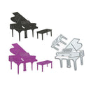 DIY Piano-shaped Cutting Dies Stencil Scrapbooking Embossing Template Craft