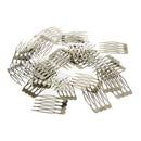 30 Bronze Tone Metal Comb Shape Hair Clips 39x26mm X5K5