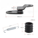 Durable Exhaust Muffler Bracket with Cylinder Spring&Washer for Yamaha 87-06