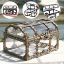 Plastic Money Container Storage Box Transparent Pirate Toys  Pirate Treasure Ew