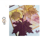 Maple Leaf Metal Cutting Dies Stencil Scrapbook Embossing Album Card Craft DIY