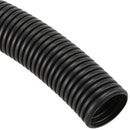 50 Ft 3/4 inch Split Wire Loom Conduit Polyethylene Tubing Black Color Slee