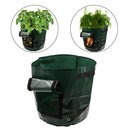 2pcs 1+5 Gallon Plant Potato Grow Bags with Handles Flap Durable Lightweight