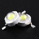 20 Pcs High Power 2 Pin 3W White LED Bead Emitters 170-190Lm 6000K F5I7