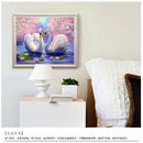 Swan DIY 5D Diamond Painting Rhinestone Embroidery Cross Stitch Arts Craft