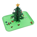 Creative Wood Building Blocks Christmas DIY Tree Set for Kids Children Men