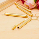 Folding type Golden Earwax Cleaner Ear Wax Removal Tools Ear Spoon Attached NTME