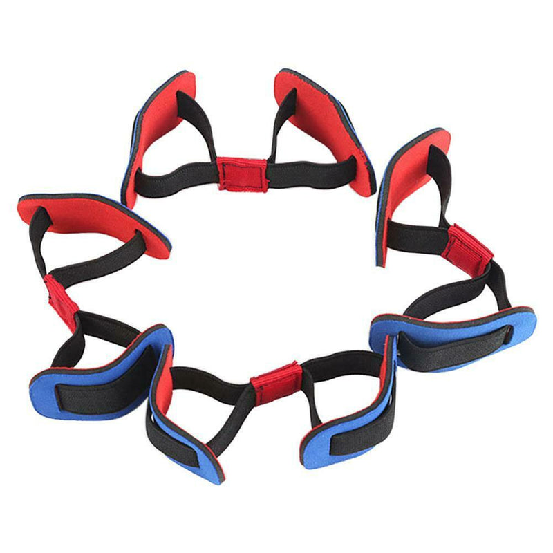 1pc Blue Cloth Hallux Valgus Corrector Elastic Toe Extroversion Fixing Tape