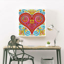 5D DIY Special Shaped Diamond Painting Heart Cross Stitch Mosaic Craft Kits