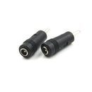 2pcs DC Power Plug Connector Socket Adapter 5.5*2.1 Female to 3.5*1.35mm Ma Cy