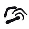 4 Pcs Magic Foam Sponge Hair Styling Clip Donut Bun Curler Maker Ring Tool T Bj