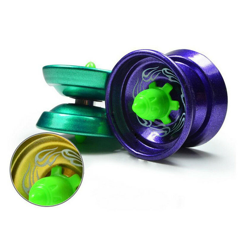 Cool Aluminum Design Professional YoYo Ball Bearing String Trick Alloy Kids FT