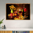 5D DIY Full Drill Diamond Painting Abundant Dinner Cross Stitch Embroidery