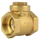 Internal Thread Brass Check-Back Swing Type Horizontal Check Valve 1.6Mpa T