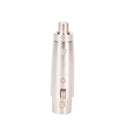 3 pin XLR FEMALE to RCA FEMALE mic MICROPHONE CABLE cord ADAPTER plugconnector3C