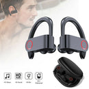 Wireless 5.0 Headset Earbuds Waterproof Headphones Ear hook Earphone Stereo bs