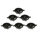 6x Trumpet Piezoelectric Ultrasonic Speaker 2-inch Piezo Horn Speaker Black