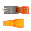 Cat6A Rj45 Connector Ethernet Adapter Tool-Free Crimping Shielded Crystal He Nw