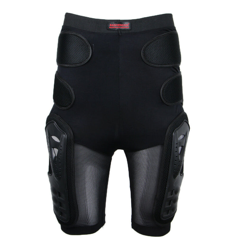 Motorcycle Motorbike Racing Armor Pads Hips Legs Protector Shorts Pants XXL