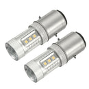 H6 BA20D Headlights 16 LED Light Bulb Hi / Low Beam Front For Car