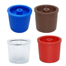 4x Stainless Steel Filters Refillable Coffee Capsules Pod Cup For Illy Clear
