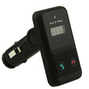 Bluetooth Car Kit MP3 Player FM Transmitter USB Mini LCD Black L5I2