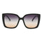 2x Square Fashion Cat Eye Sunglasses Oversized Summer Designer Sun Glasses