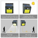Solar Powered 48LED COB PIR Motion Sensor Wall Light Waterproof New Outdoor M5S0