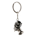 Gray Alloy Truck Lorry Car Key Ring Keyfob Keychain Creative Gift Keyring