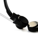 Throat Vibration Mic Earphone Headset NATO Plug for Radio CS A9Y5