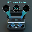 F9-5 Wireless Bluetooth 5.0 Headphones Stereo HiFi Earbuds Headset Phone Stand