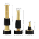 Adjustable Water Hose Nozzle and Jet Sweeper Sprayer Heavy-Duty Solid Brass