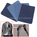 4Pcs Self Adhesive Denim Jeans Patches for Clothes Bags Repairing Sewing DIY