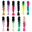 Hair Wigs 24Inch Synthetic Jumbo Braids Hair 100G/Pack Hair Blonde Crochet
