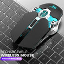 X13 2.4G BT 2400DPI Wireless Gaming Mouse Backlight Optional Mice for Computer