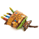 1XParty Foil Balloons Happy Birthday Chocolate Cake Balloon for Kids/i BX