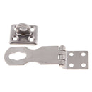 2 pcs Stainless Steel Small Solid Brass Hasp and Staple Catch Latch Cabinet Lock