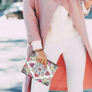 DIY Mandala Special Shaped Diamond Painting Zipper Wallet Wristlet Clutch