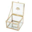 Transparent Glass Jewelry Box Jewelry Box Organizer