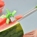 Watermelon Windmill Shape Plastic for Cutting Watermelons Deco
