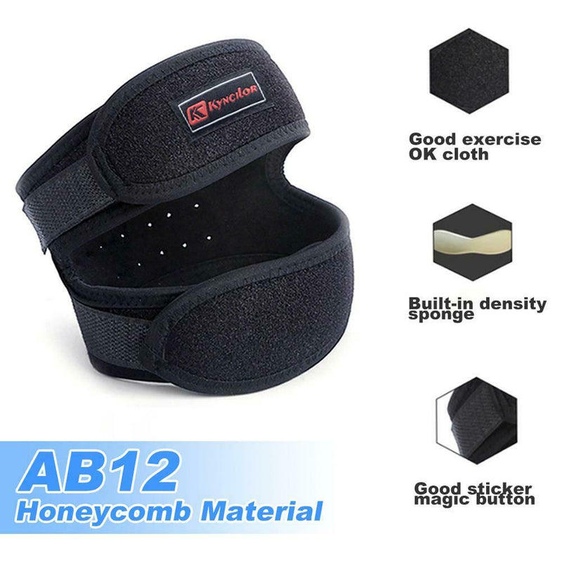 Outdoors Knee Support Brace Sports Running Basketball Gym Leg Patella Guard A