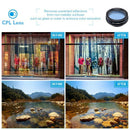 Apexel 10 In 1 Mobile Phone Lens Telephoto Fisheye Lens Wide Angle Macro Le