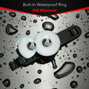 USB Rechargeable Bike Rear Tail Light LED Bicycle Warning Safety Waterproof Lamp