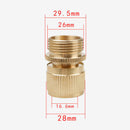 Autowaschwasserpistole Universal Joint Quick Pipe Connector Schlauch