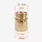 Autowaschwasserpistole Universal Joint Quick Pipe Connector Schlauch