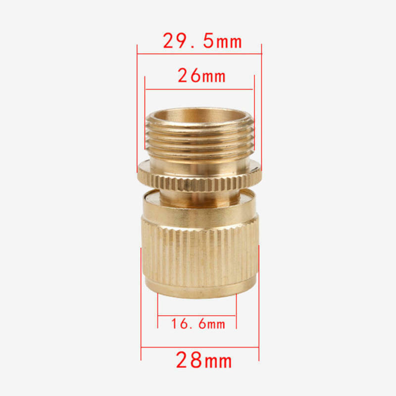 Autowaschwasserpistole Universal Joint Quick Pipe Connector Schlauch